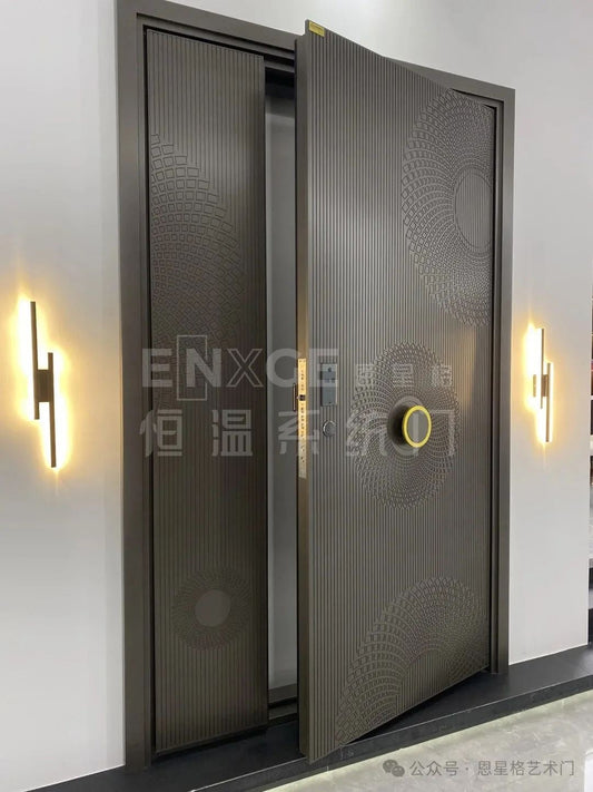 Double the Luxury: Contemporary Dual-Entry Doors That Redefine First Impressions 🔥