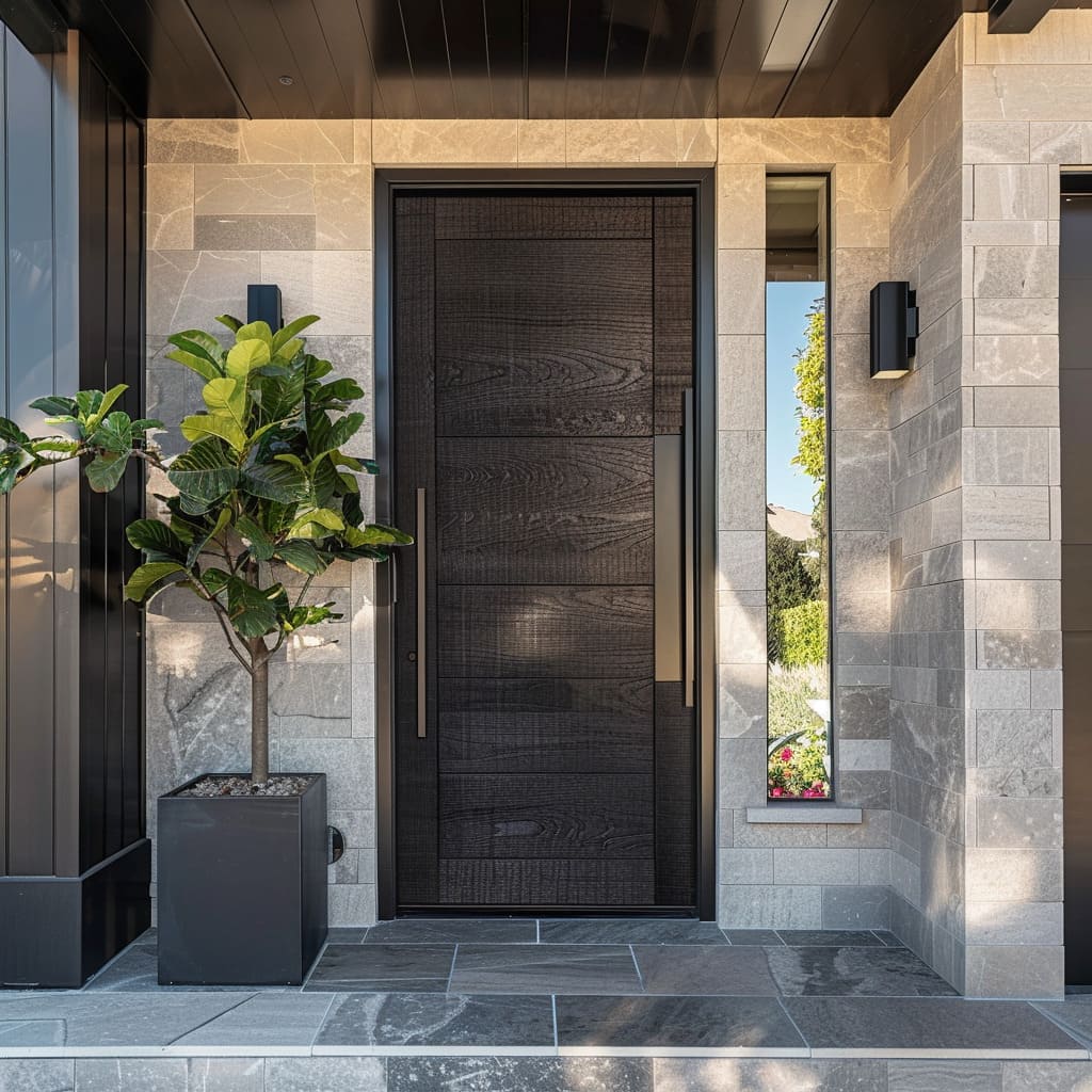 Luxury Wooden Exterior Doors 36