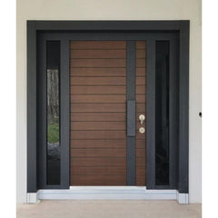 Wooden Look Metal Doors -- Casen Series 18