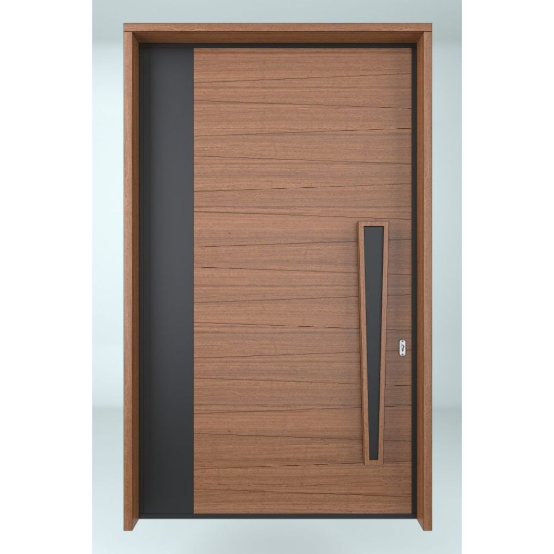 Wooden Look Metal Doors -- Casen Series 16