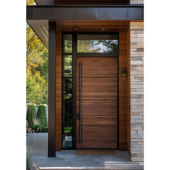 Wooden Look Metal Doors -- Casen Series 13